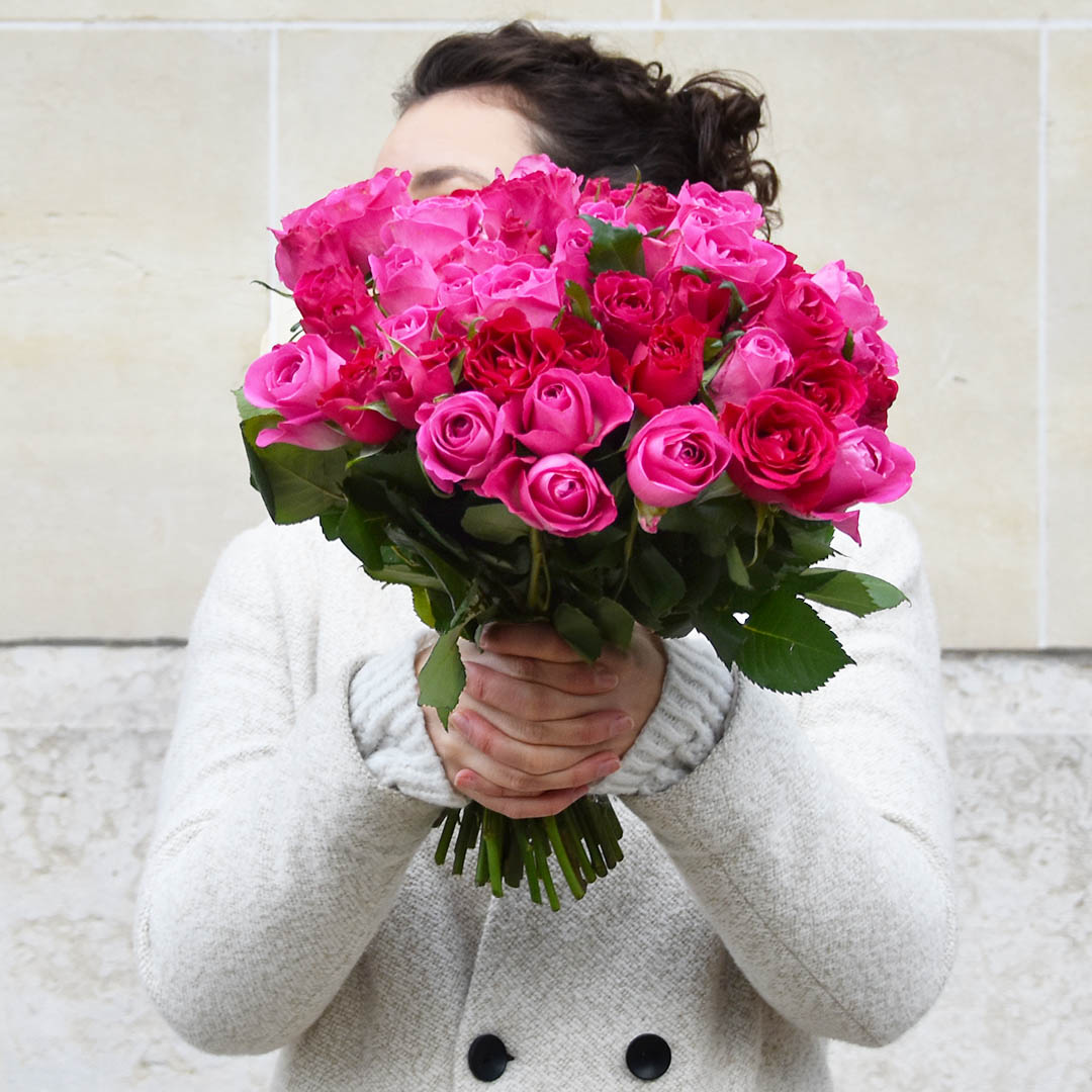 Cadeau Fête des mères - Bouquet de roses