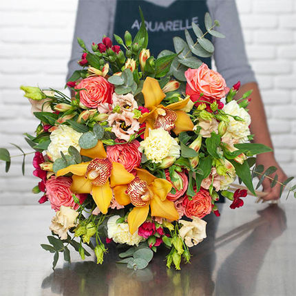 Fleurs Fête des Mères - Envoyez-lui un joli bouquet | Aquarelle
